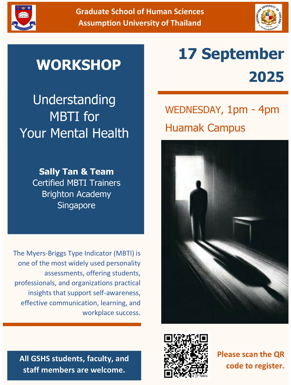 Workshop: Understanding MBTI for Your Mental Health